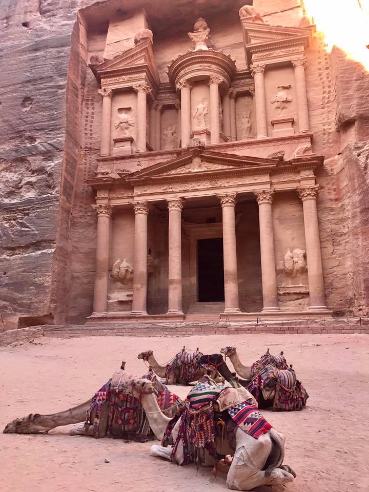 Nina LOST CITY OF PETRA, JORDAN