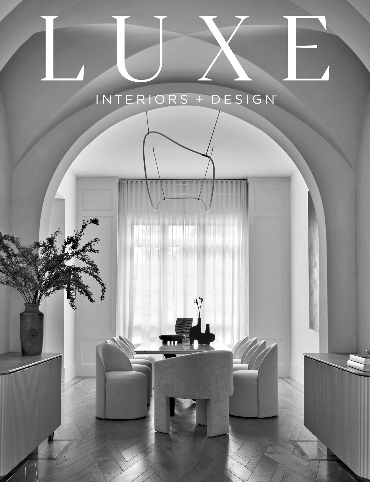Nina Magon - Featured on Cover of LUXE Magazine - Everything is Illuminated