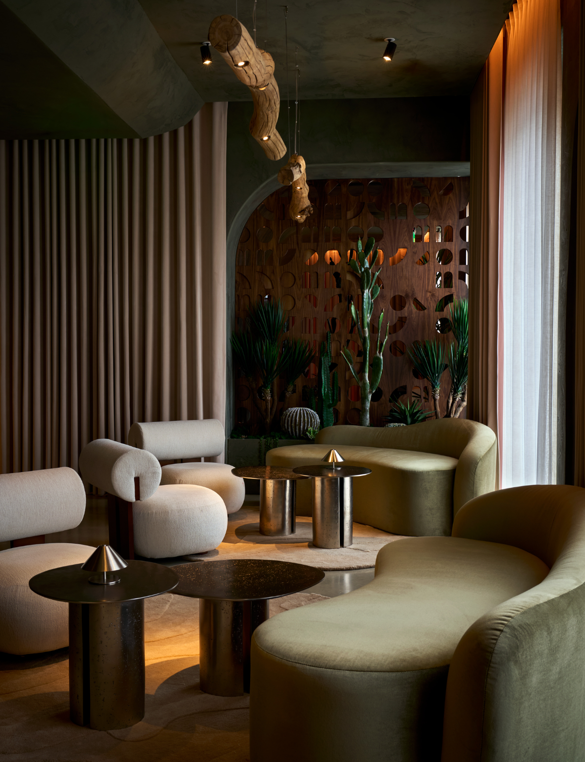 1111 Cocktail Lounge - Designed by Nina Magon Studio - Houston Texas
