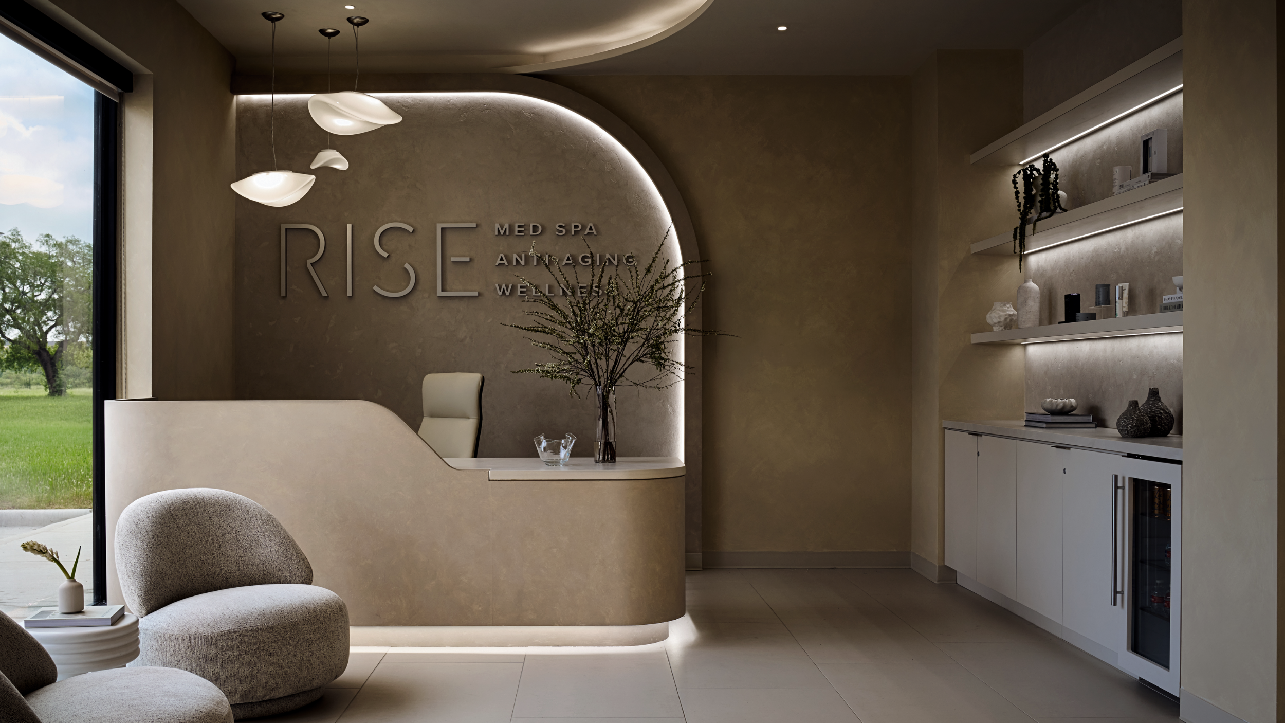 Rise Med Spa & BBR Plastic Surgery - Designed by Nina Magon Studio